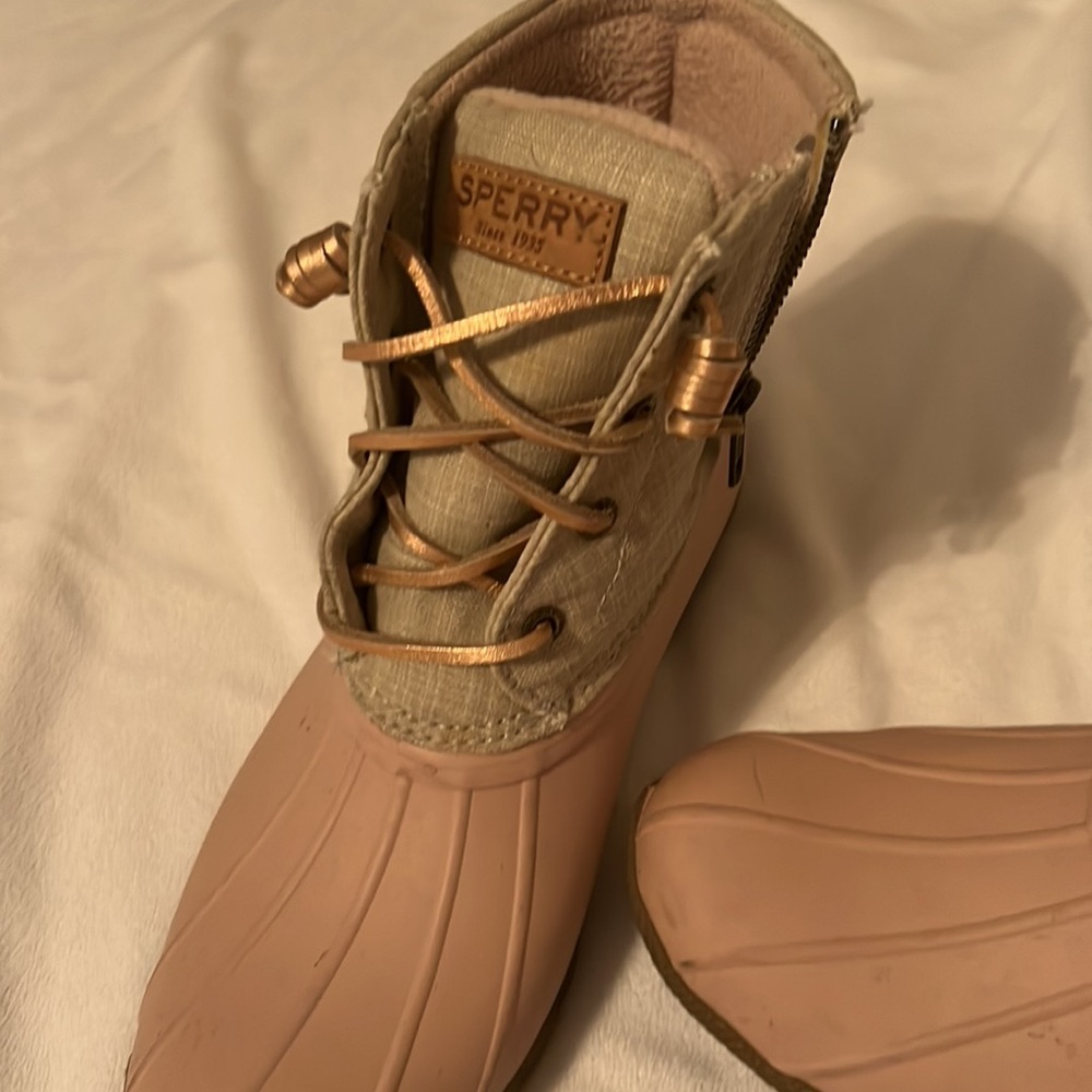 Waterproof Blush Sperry Boots - image 3